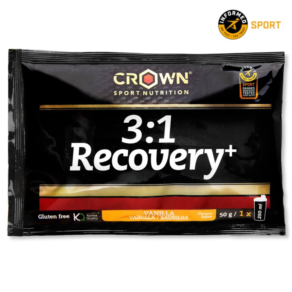 CROWN 3:1 RECOVERY + CON AISLADO DE WHEY MONODOSIS