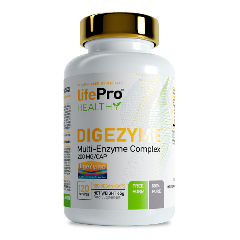 LIFE PRO DIGEZYME 200MG 120 CÁPSULAS