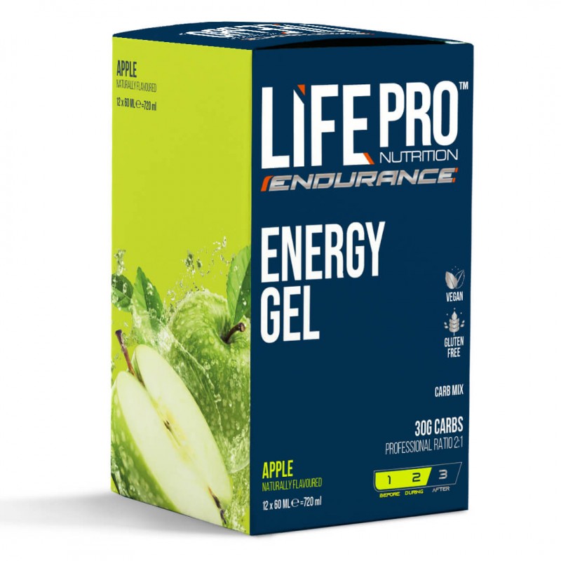 LIFE PRO ENDURANCE ENERGY GEL 12X60ML
