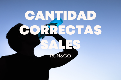 CANTIDADES CORRECTAS DE SALES