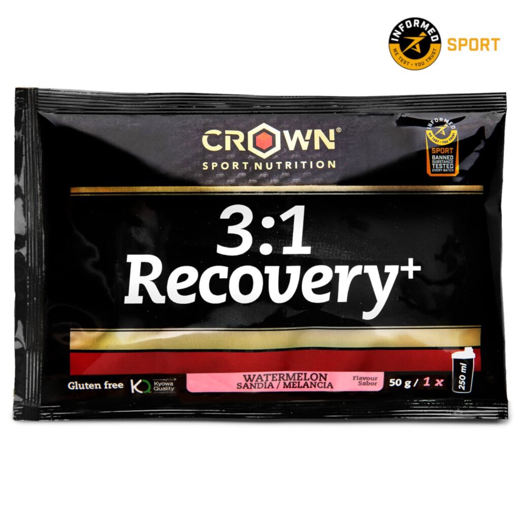 CROWN 3:1 RECOVERY + CON AISLADO DE WHEY MONODOSIS
