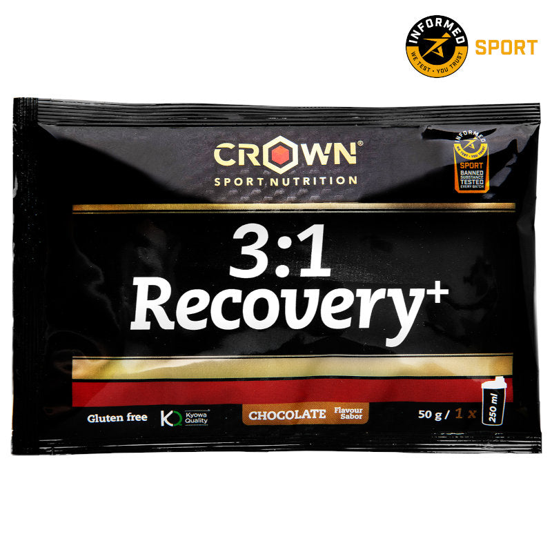 CROWN 3:1 RECOVERY + CON AISLADO DE WHEY MONODOSIS