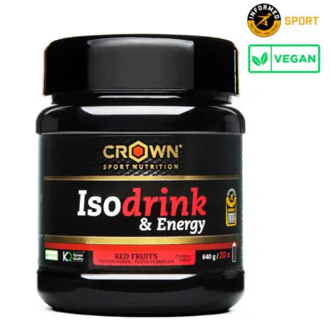 CROWN ISODRINK & ENERGY 640g - Frutos Rojos