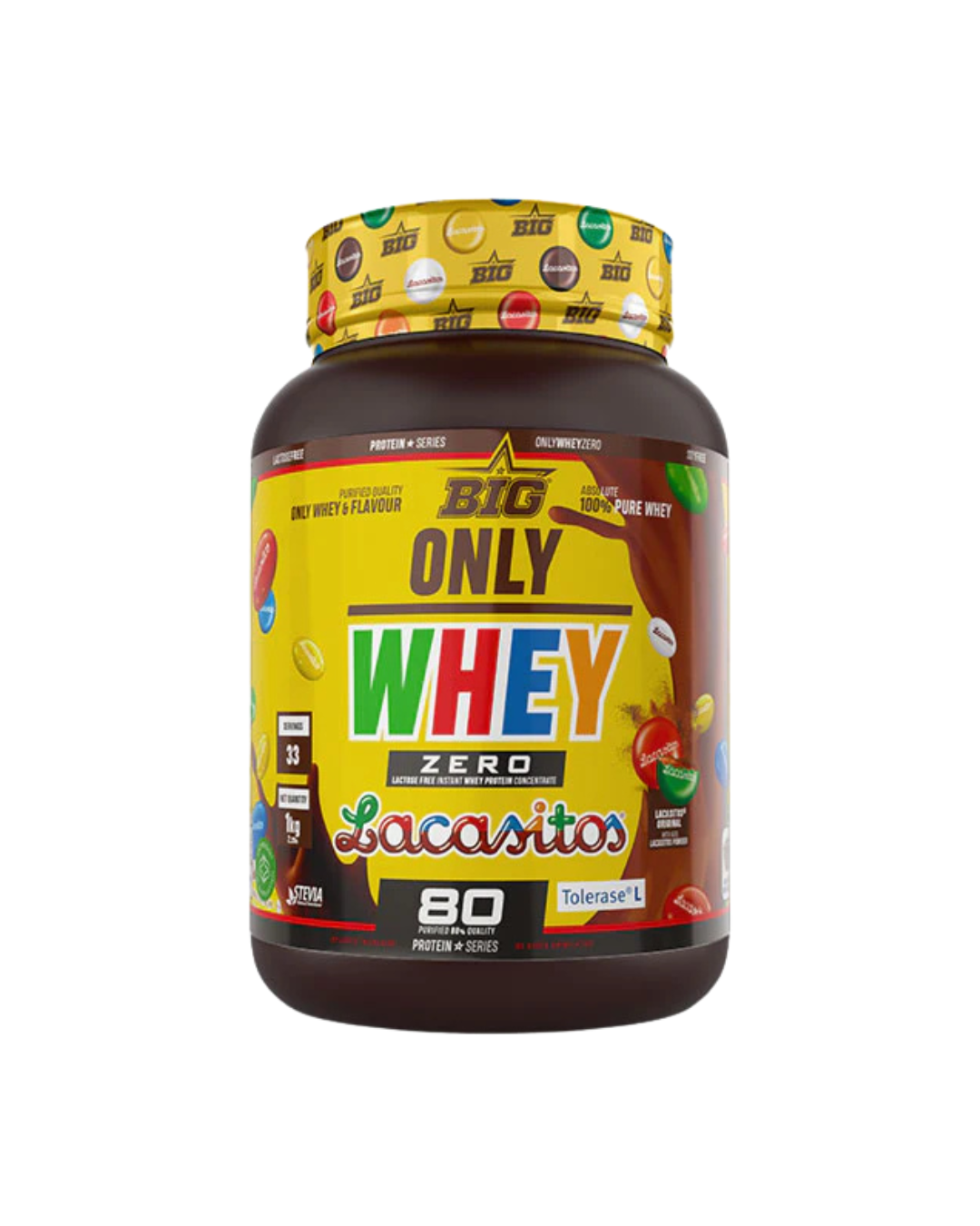 BIG PROTEÍNA WHEY LACASITOS 1KG