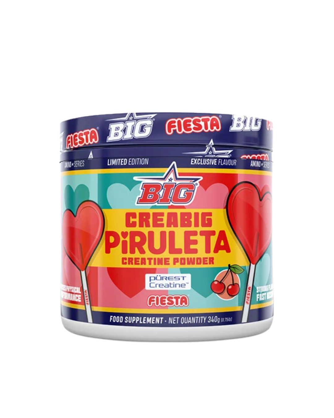 BIG CREATINA PIRULETA ULTRAFINE PURE 340G
