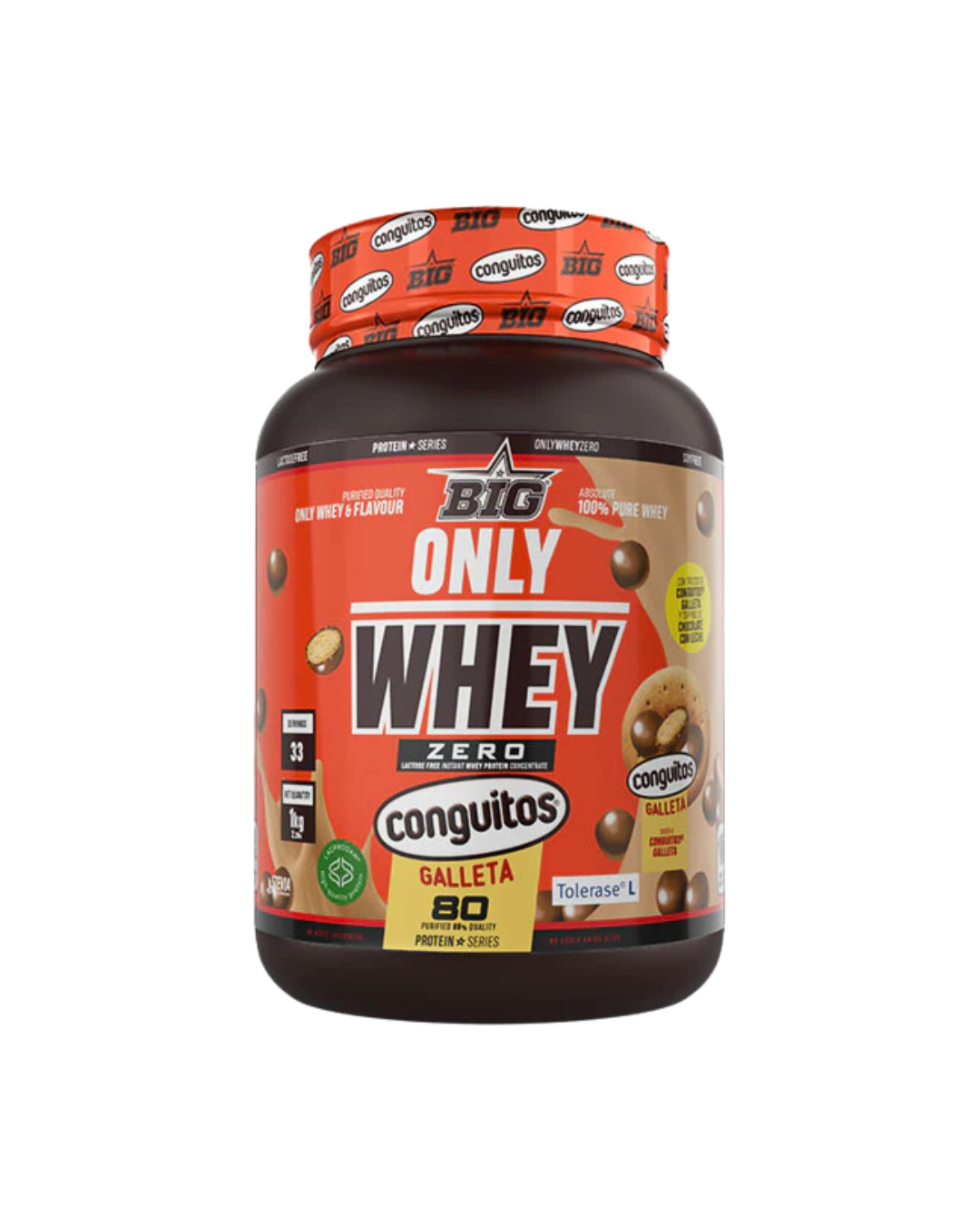 BIG PROTEÍNA WHEY CONGUITO GALLETA 1KG