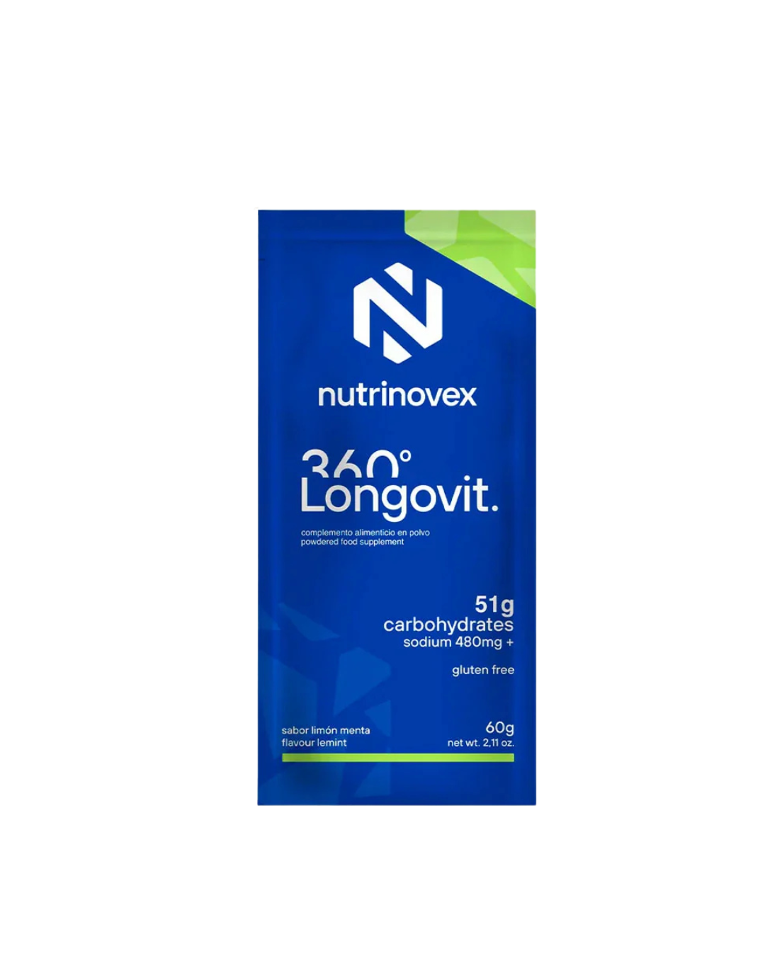 BEBIDA ENERGÉTICA NUTRINOVEX LONGOVIT 360 - Limón Menta