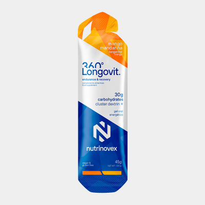 GEL ENERGÉTICO NUTRINOVEX LONGOVIT 360 30G CHO