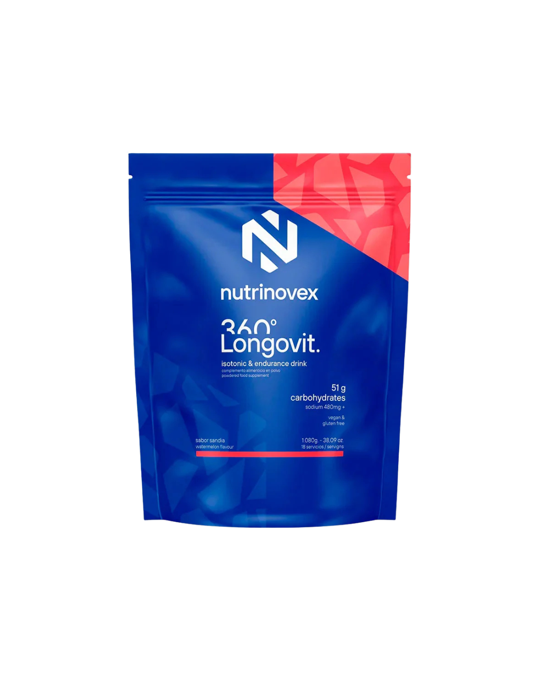 BEBIDA ENERGÉTICA NUTRINOVEX LONGOVIT 360 - Sandía