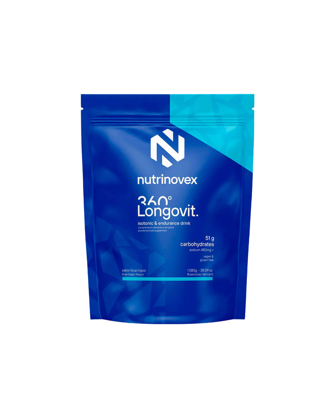 BEBIDA ENERGÉTICA NUTRINOVEX LONGOVIT 360 - Blue Tropic
