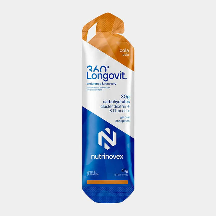 GEL ENERGÉTICO NUTRINOVEX LONGOVIT 360 30G CHO