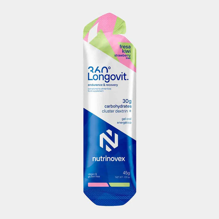 GEL ENERGÉTICO NUTRINOVEX LONGOVIT 360 30G CHO