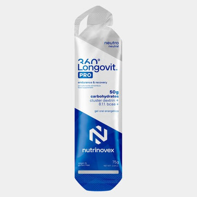 GEL ENERGÉTICO NUTRINOVEX LONGOVIT 360 PRO 50G CHO