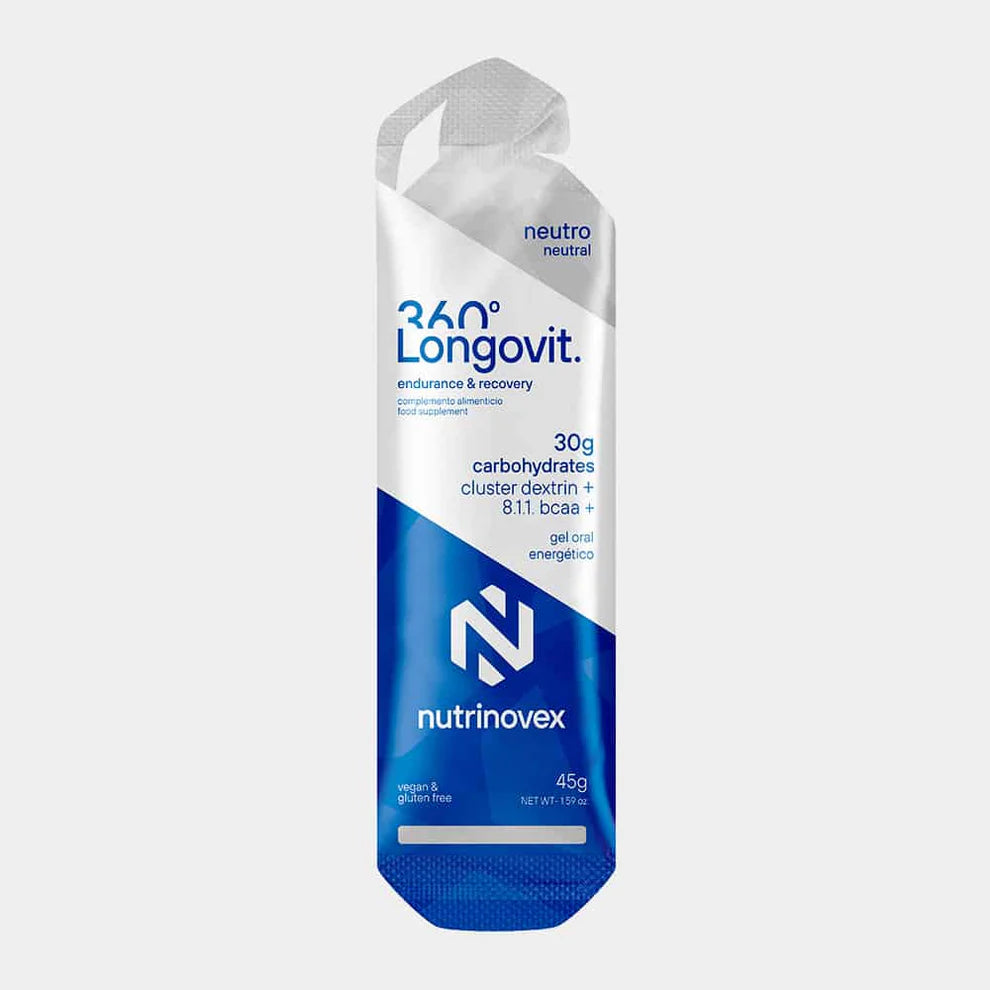 GEL ENERGÉTICO NUTRINOVEX LONGOVIT 360 30G CHO
