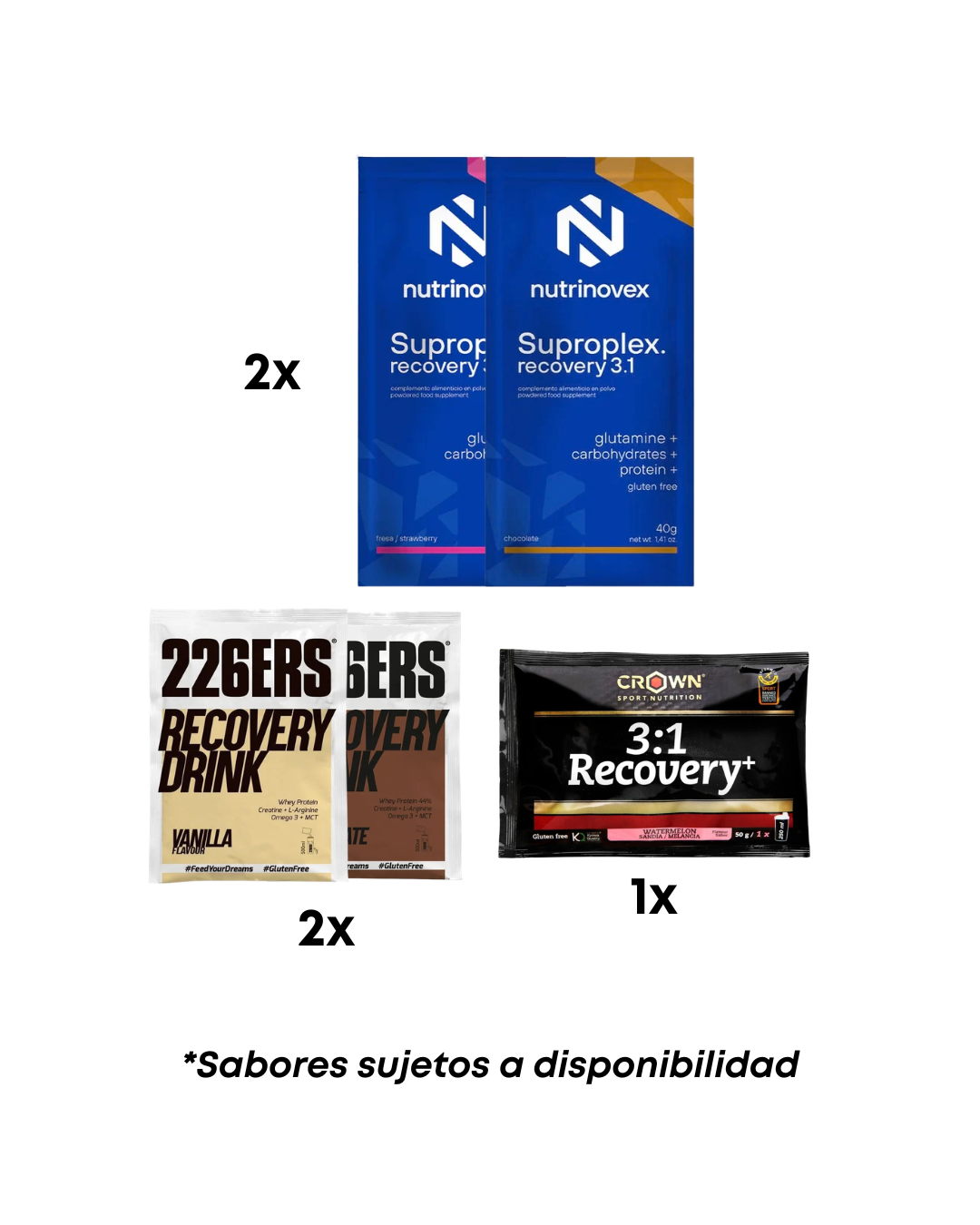 PACK RECUPERACIÓN + PRODUCTO GRATIS by RUN&GO