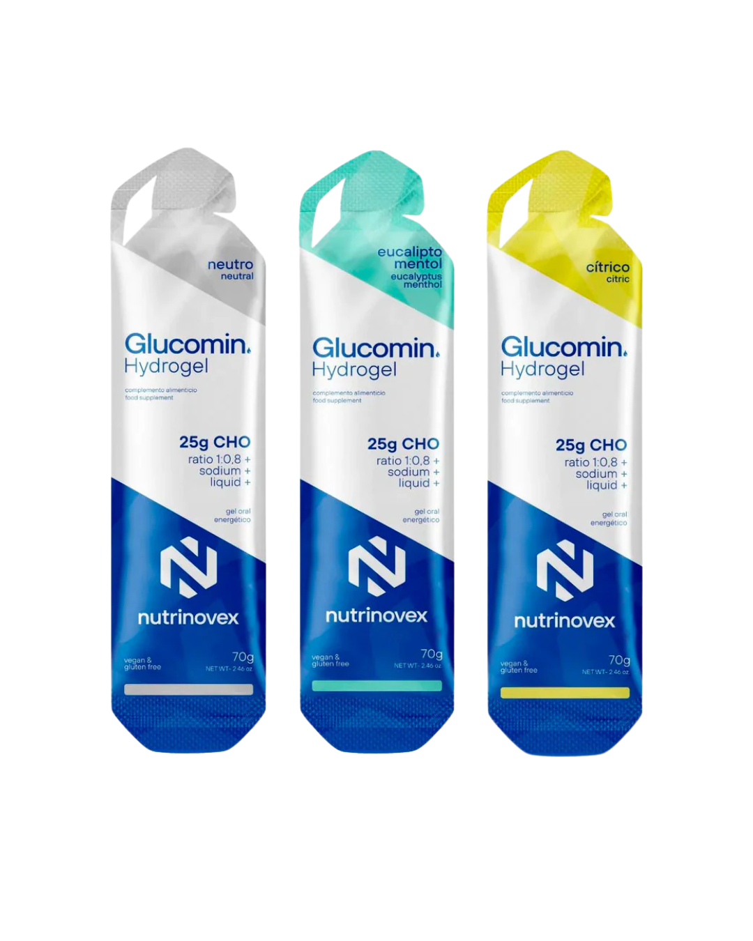 GEL ENERGÉTICO NUTRINOVEX GLUCOMIN