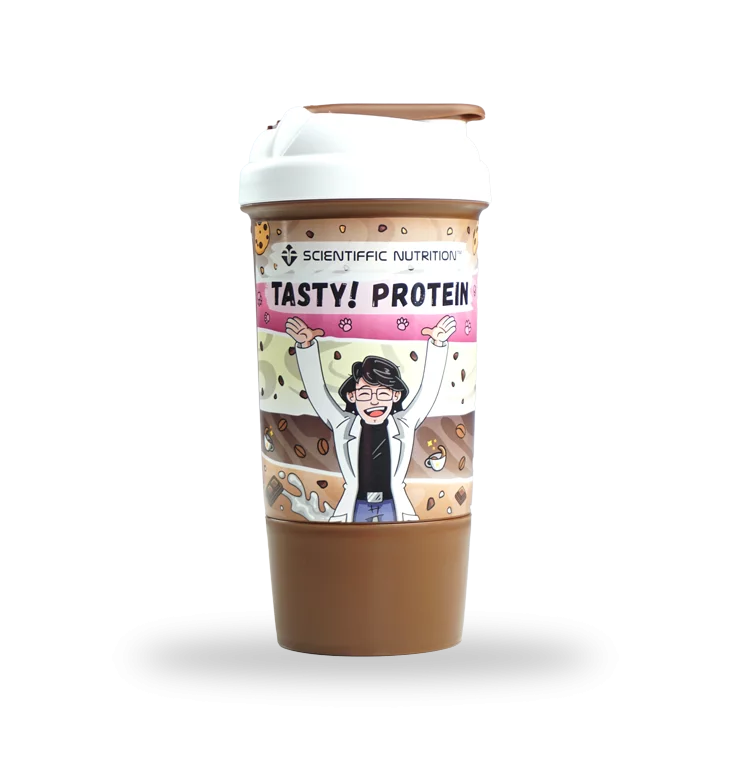 SHAKER TASTY SCIENTIFFIC NUTRITION