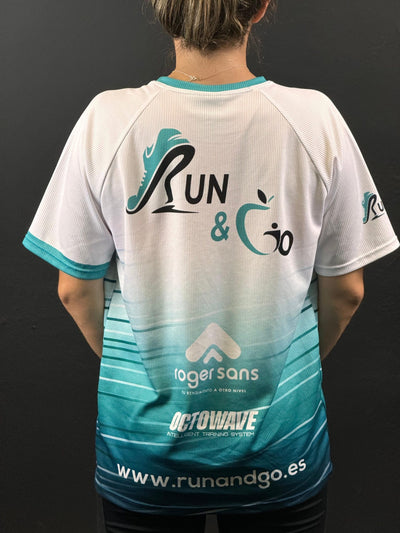 CAMISETA MANGA CORTA UNISEX RUN&GO