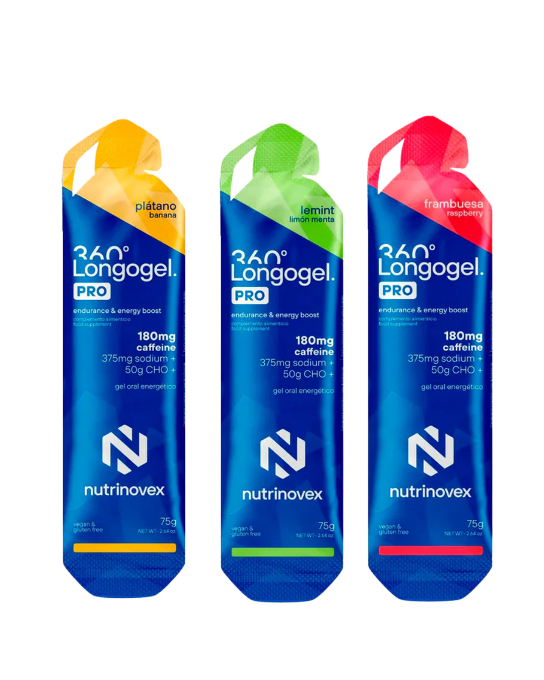 GEL ENERGÉTICO NUTRINOVEX LONGOGEL PRO 50G