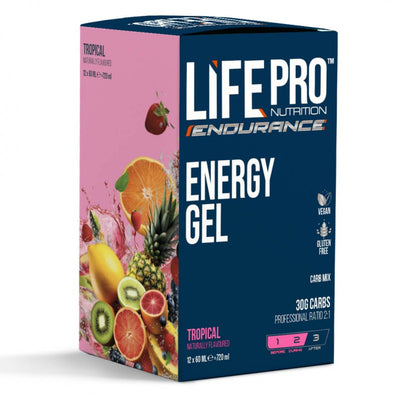 LIFE PRO ENDURANCE ENERGY GEL 12X60ML