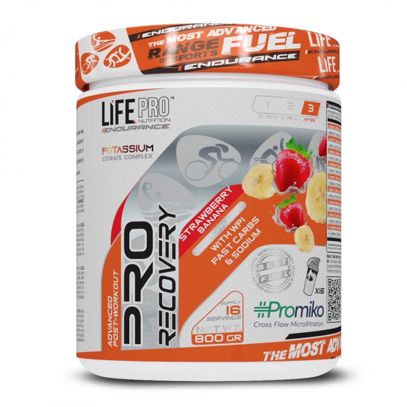 LIFE PRO RECUPERADOR FRESA Y PLÁTANO 800G