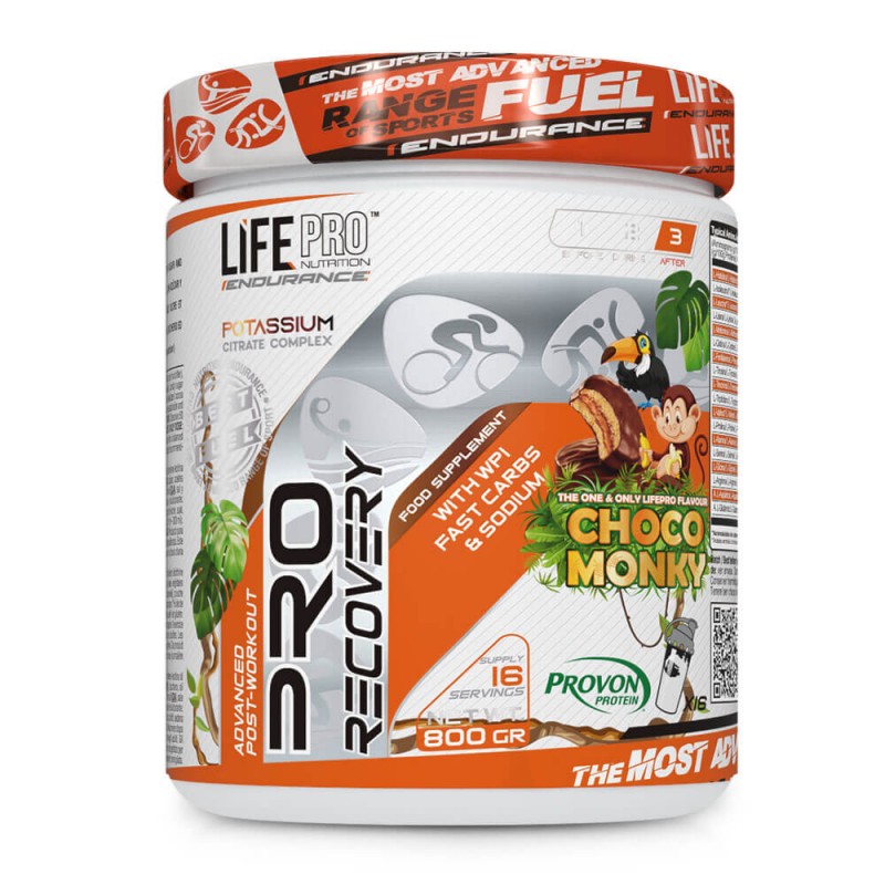 LIFE PRO RECUPERADOR CHOCO MONKY 800G