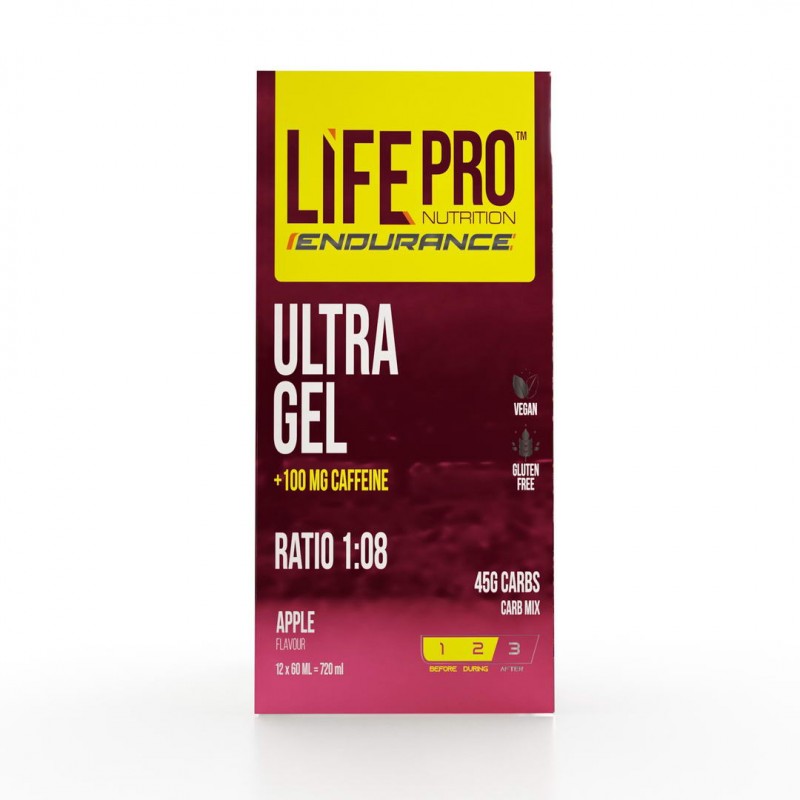 LIFE PRO ENDURANCE ULTRA GEL 1:08 CAFFEINE 12X60ML