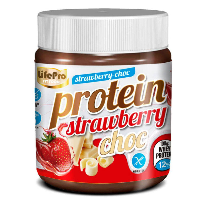 LIFE PRO CREMA PROTEICA FRESA CHOCOLATE 250G