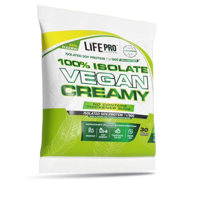 LIFE PRO PROTEÍNA ISOLATE VEGAN CREAMY 30G - Choco Nuts With Chips