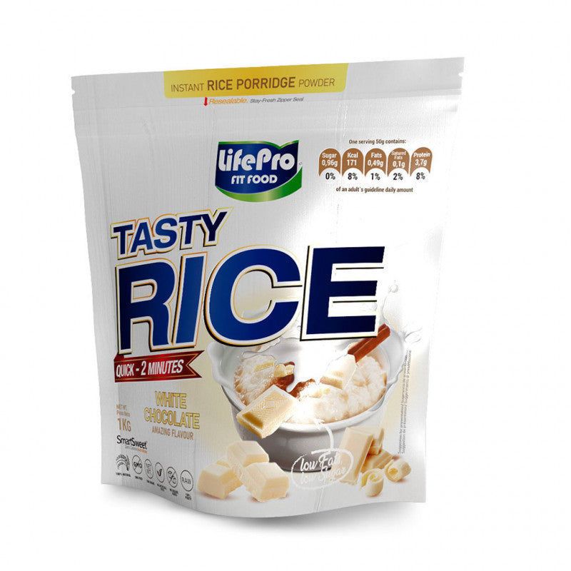LIFE PRO HARINA ARROZ CHOCOLATE BLANCO 1KG