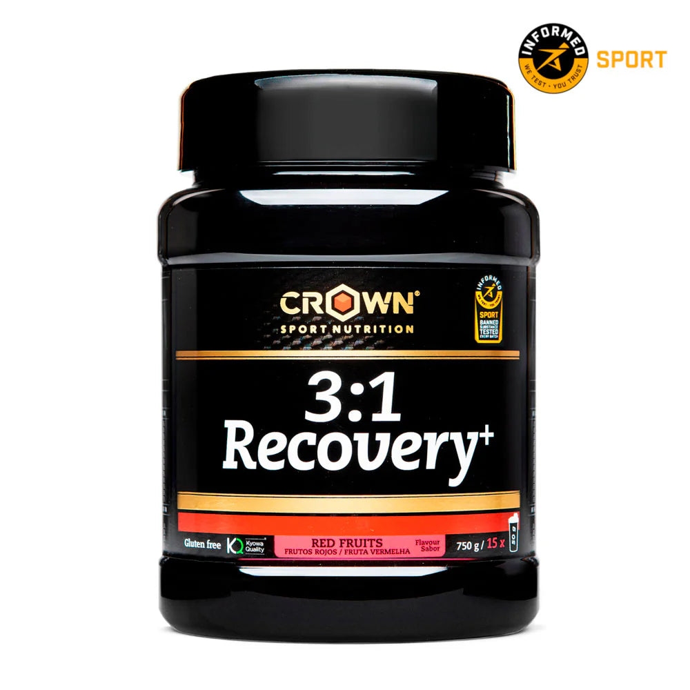 CROWN 3:1 RECOVERY + CON AISLADO DE WHEY FRUTOS ROJOS