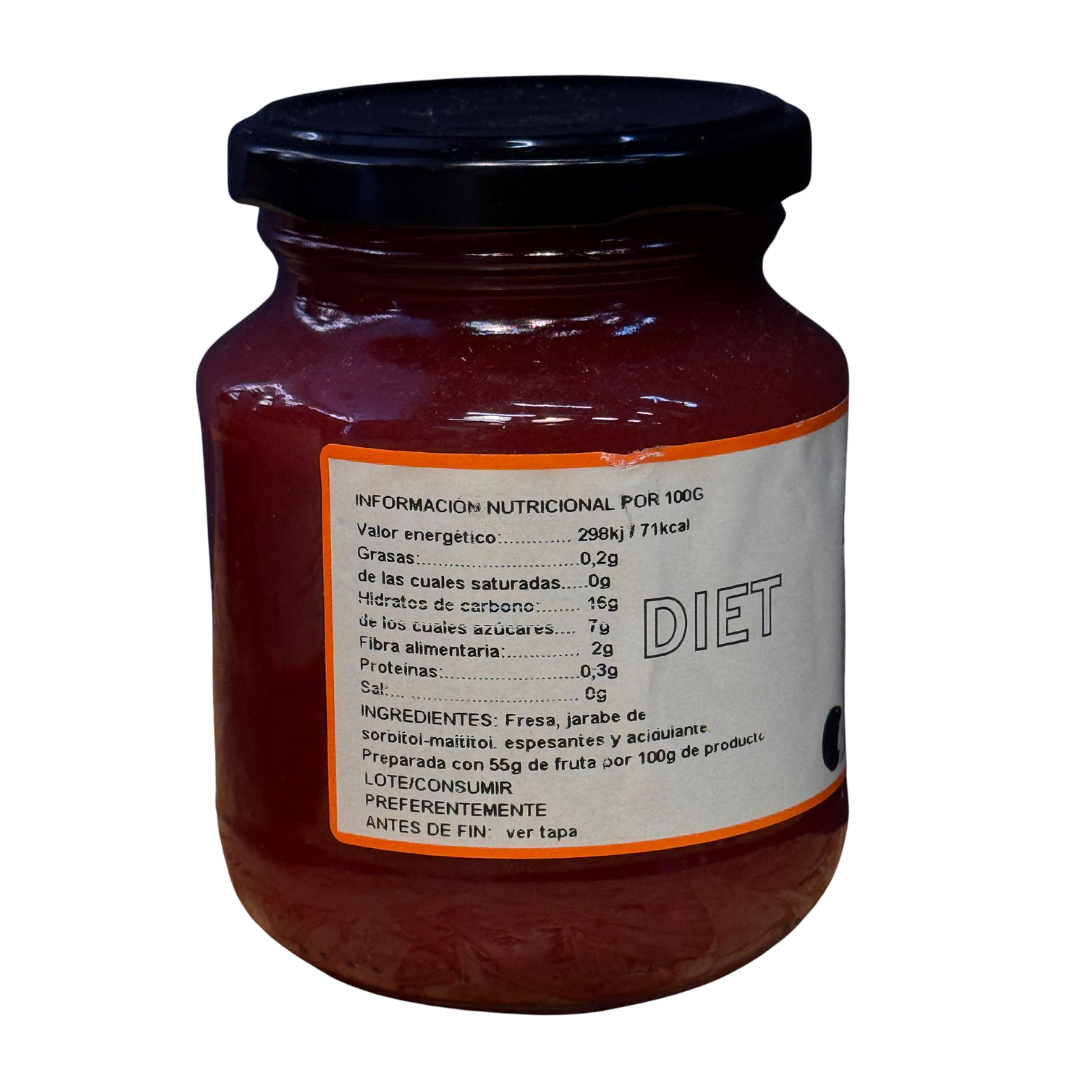 MERMELADA SIN AZÚCAR DE FRESA 330G