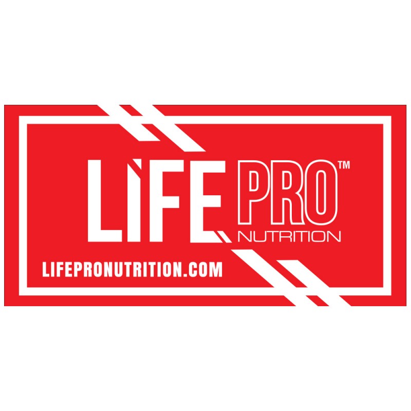 TOALLA LIFE PRO ALGODON ROJO
