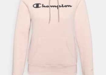 Sudadera Champion con capucha de felpa de algodón con estampado de logotipo