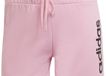 Pantalón corto essentials slim logo mujer Adidas color Rosa