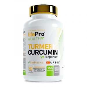 Cúrcuma Life Pro Curcumin +Bioperine 60 Vegancaps
