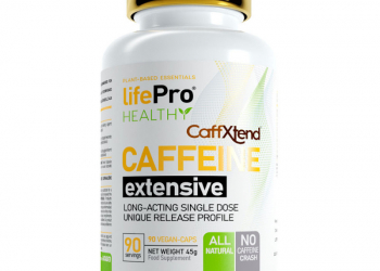 Cápsulas Life Pro Caffeine Extensive 200mg 90 Vegancaps