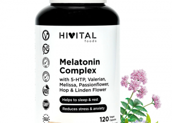 Cápsulas Melatonina complex HIVITAL 120 comprimidos