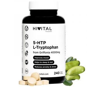 Cápsulas 5-HTP Triptófano 100 MG HIVITAL 240 comprimidos