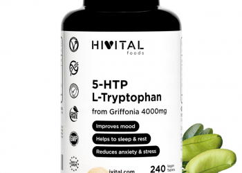 Cápsulas 5-HTP Triptófano 100 MG HIVITAL 240 comprimidos