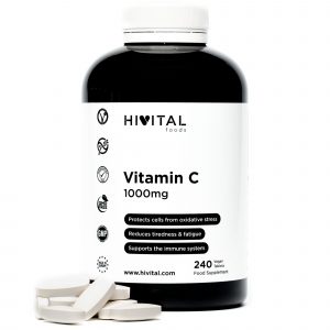 Cápsulas Vitamina C 1000 MG HIVITAL  240 comprimidos