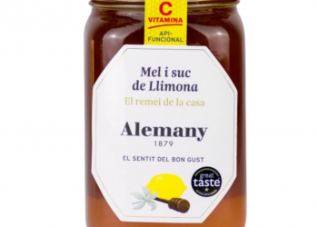 MIEL CON LIMÓN Y VITAMINA C ALEMANY 500G