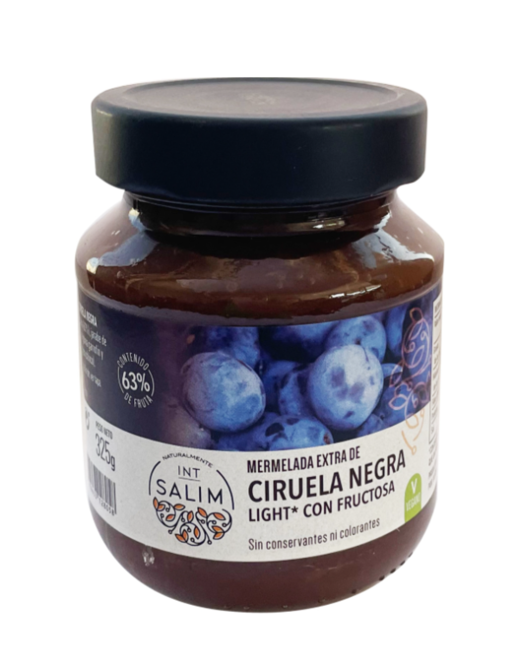 MERMELADA ECO CIRUELA NEGRA Int-Salim 325G