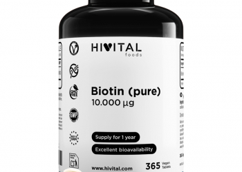 BIOTINA 10.000 MCG HIVITAL 365 CÁPSULAS