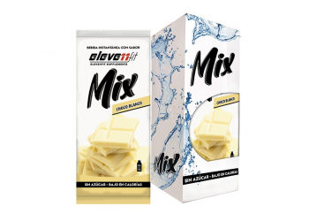 BEBIDA SABORIZANTE ELEVENFIT CHOCOLATE BLANCO MIX SIN AZÚCAR CAJA 12 UNIDADES
