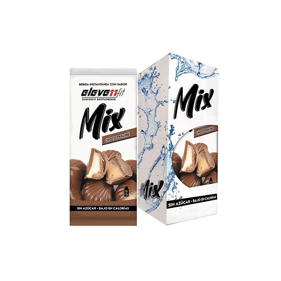 BEBIDA SABORIZANTE ELEVENFIT PRALINE MIX SIN AZÚCAR CAJA 12 UNIDADES