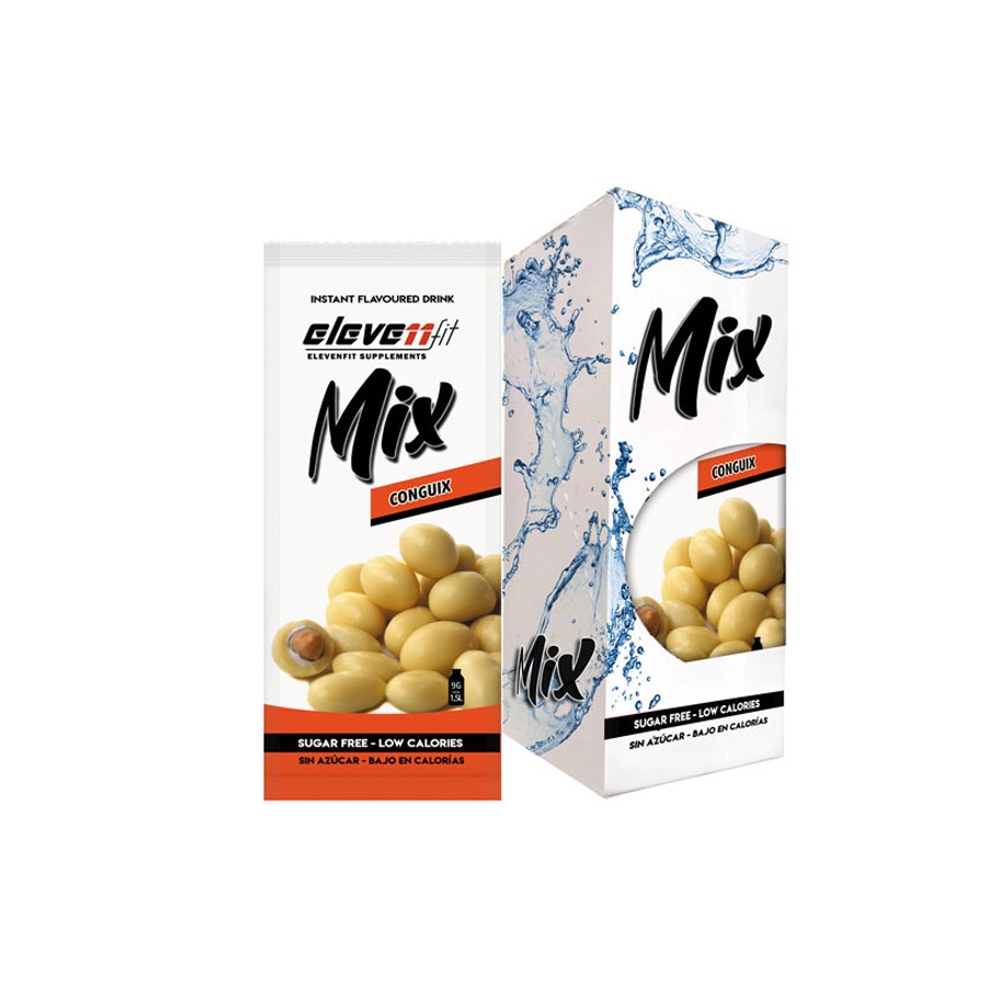 BEBIDA SABORIZANTE ELEVENFIT CONGUITO BLANCO MIX SIN AZÚCAR CAJA 12 UNIDADES
