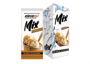 BEBIDA SABORIZANTE ELEVENFIT DULCE DE LECHE MIX SIN AZÚCAR CAJA 12 UNIDADES