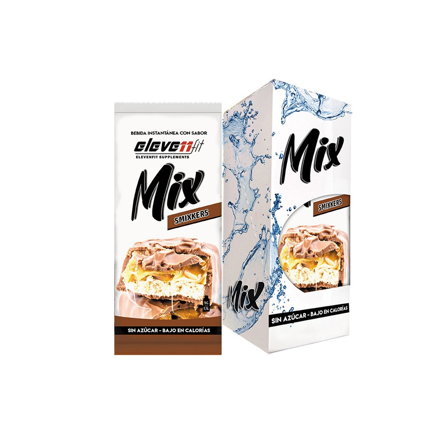 BEBIDA SABORIZANTE ELEVENFIT SMIXKERS MIX SIN AZÚCAR CAJA 12 UNIDADES