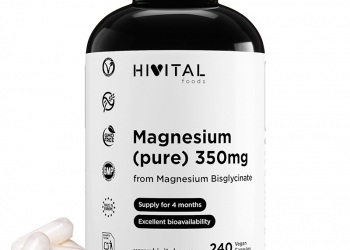 MAGNESIO 350MG HIVITAL 240 CÁPSULAS